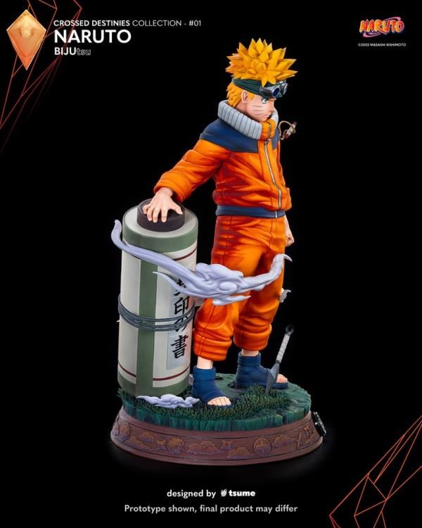 Naruto BIJUtsu Crossed Destinies Collection #1 Naruto 1/4 Scale