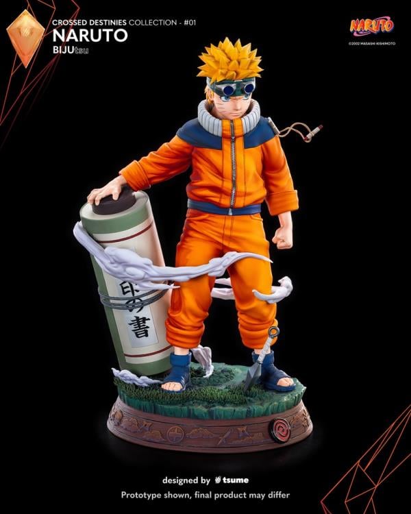 Naruto BIJUtsu Crossed Destinies Collection #1 Naruto 1/4 Scale