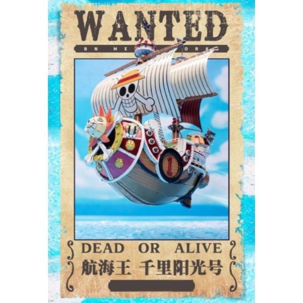 One Piece BN Metal Works Thousand Sunny Model Kit