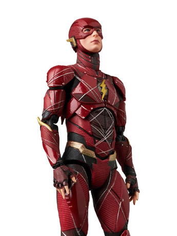 Zack Snyder's Justice League MAFEX No.243 The Flash Action Figure Gallery Image 2