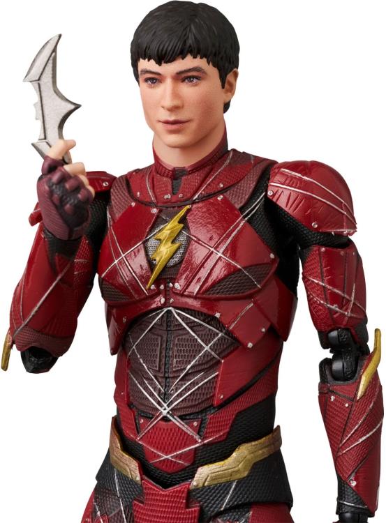 Zack Snyder's Justice League MAFEX No.243 The Flash Action Figure Gallery Image 12