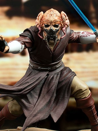 Star Wars: Attack of the Clones Premier Collection Plo Koon 1/7 Scale Limited Edition Statue Gallery Image 2