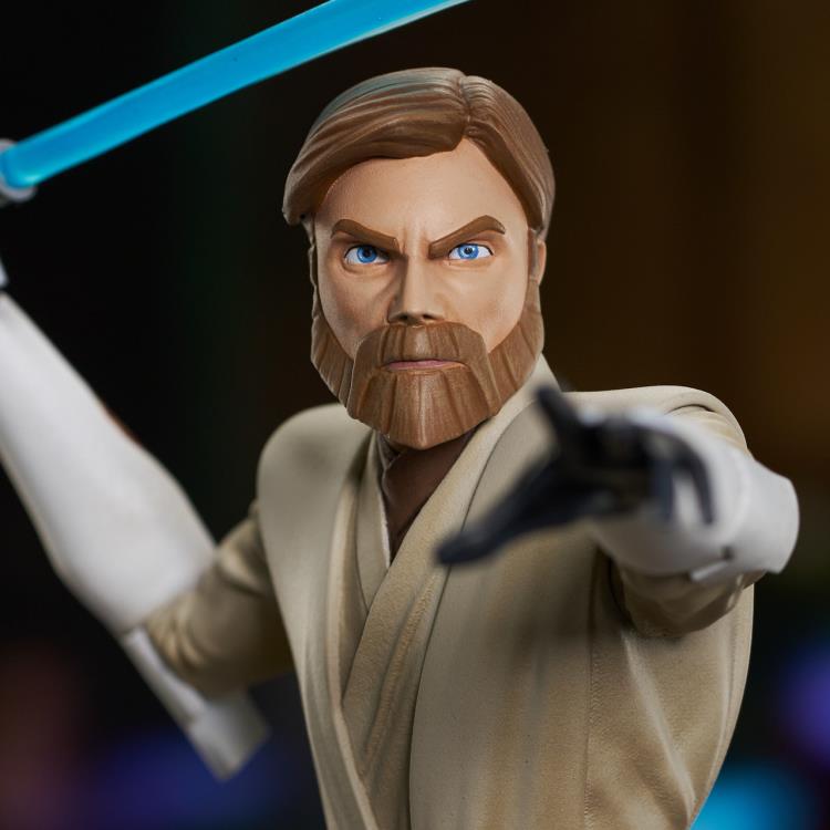 Star Wars: The Clone Wars Gallery General Kenobi Figure Diorama Gallery Image 9