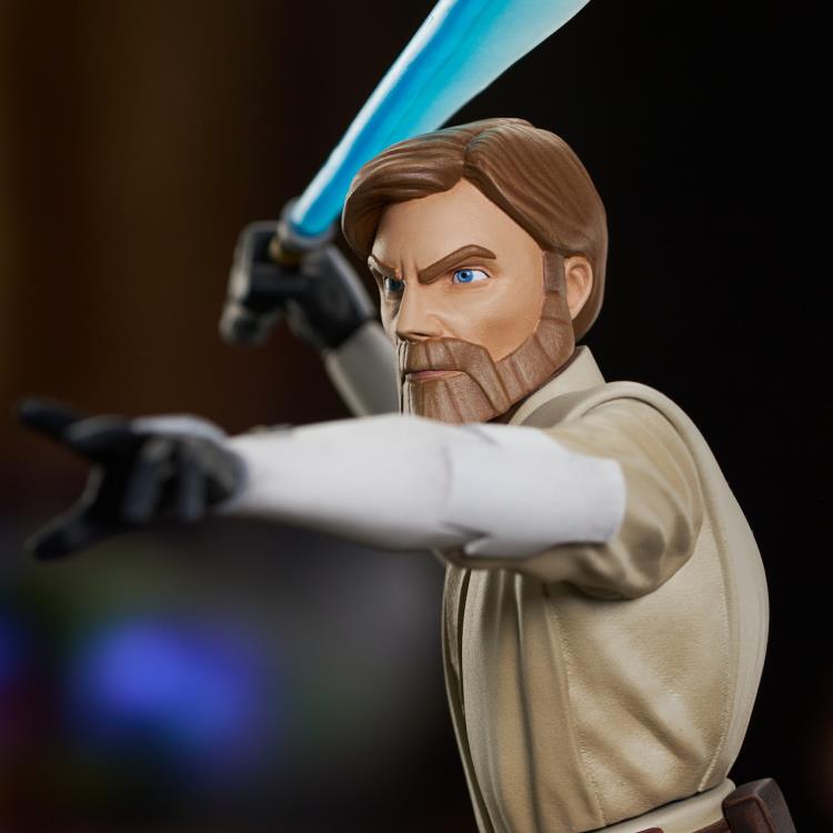 Star Wars: The Clone Wars Gallery General Kenobi Figure Diorama Gallery Image 11