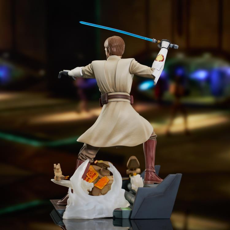 Star Wars: The Clone Wars Gallery General Kenobi Figure Diorama Gallery Image 7