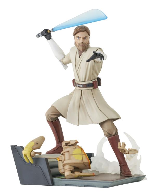 Star Wars: The Clone Wars Gallery General Kenobi Figure Diorama Gallery Image 19
