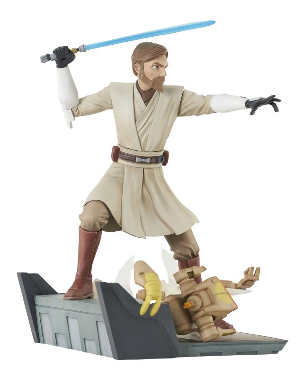 Star Wars: The Clone Wars Gallery General Kenobi Figure Diorama Gallery Image 21