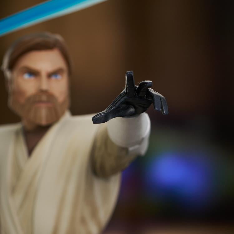 Star Wars: The Clone Wars Gallery General Kenobi Figure Diorama Gallery Image 12