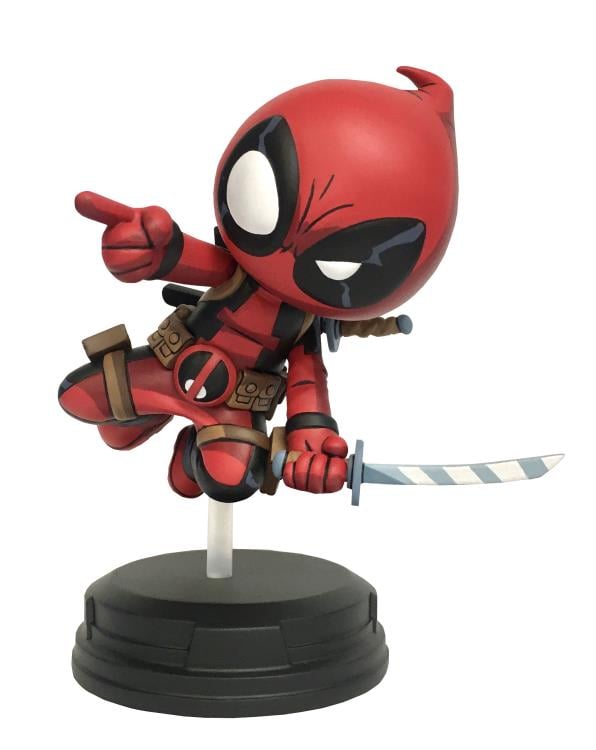 Marvel Animated Deadpool (Jumping) Limited Edition Statue