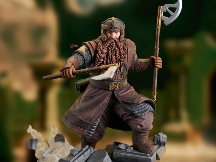 The Lord of the Rings Gallery Gimli Figure Diorama Gallery Image 1