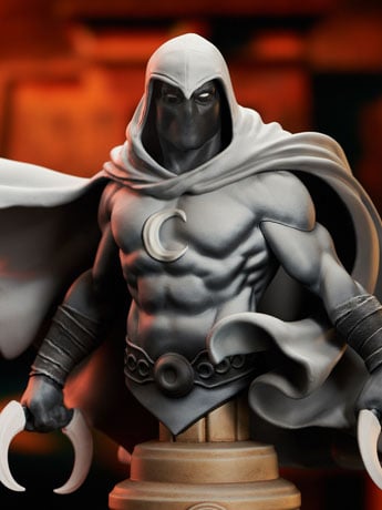 Marvel Comic Moon Knight 1/7 Scale Limited Edition Mini Bust Gallery Image 2