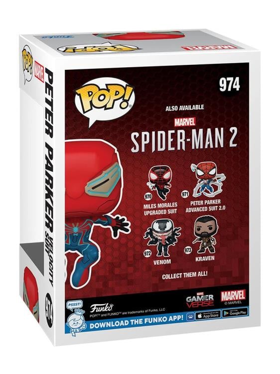 Pop! Games: Spider-Man 2 - Peter Parker (Velocity Suit) Exclusive Gallery Image 5