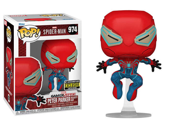 Pop! Games: Spider-Man 2 - Peter Parker (Velocity Suit) Exclusive Gallery Image 1