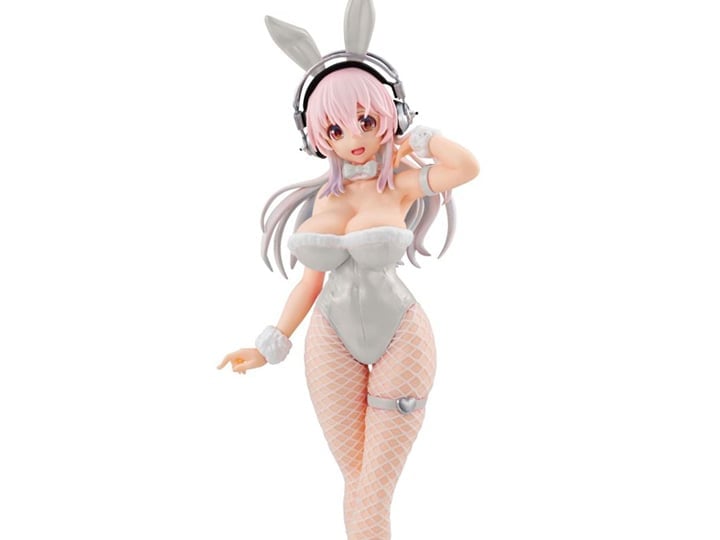 Nitroplus BiCute Bunnies Super Sonico (Pearl White Ver.) Figure Gallery Image 1