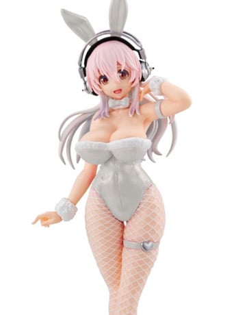 Nitroplus BiCute Bunnies Super Sonico (Pearl White Ver.) Figure Gallery Image 2