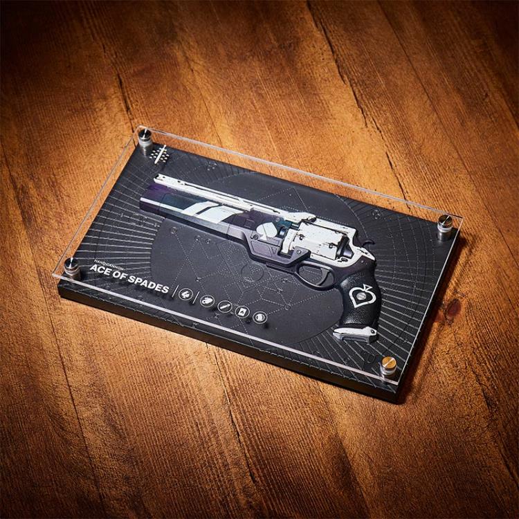 Destiny Exotic Armory Collection Ace of Spades Display Gallery Image 3