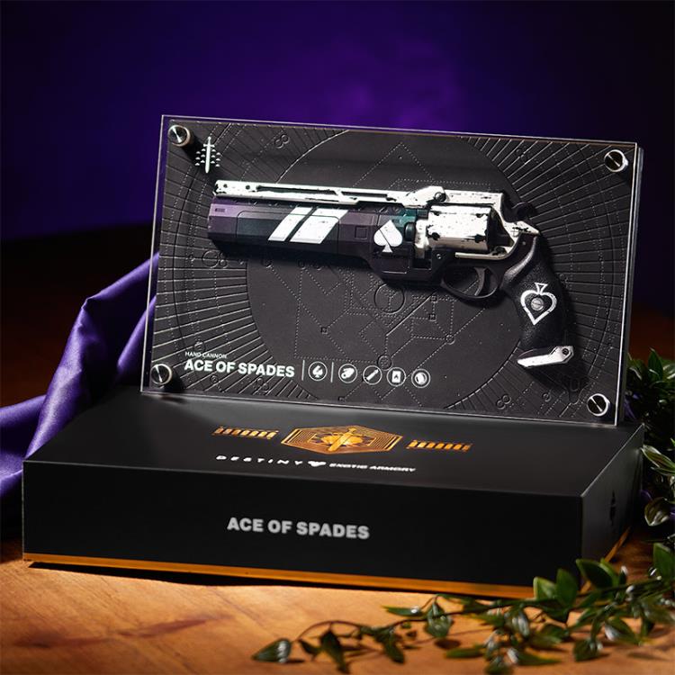 Destiny Exotic Armory Collection Ace of Spades Display Gallery Image 4