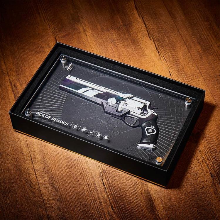 Destiny Exotic Armory Collection Ace of Spades Display Gallery Image 7
