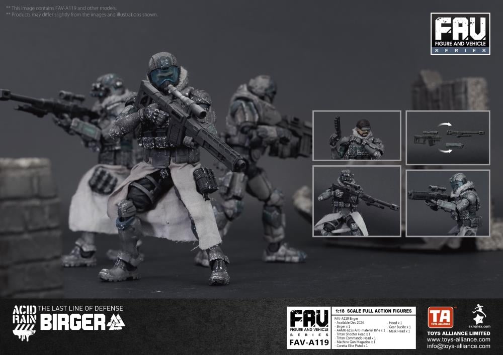 Acid Rain FAV-A119 Birger Action Figure Gallery Image 10