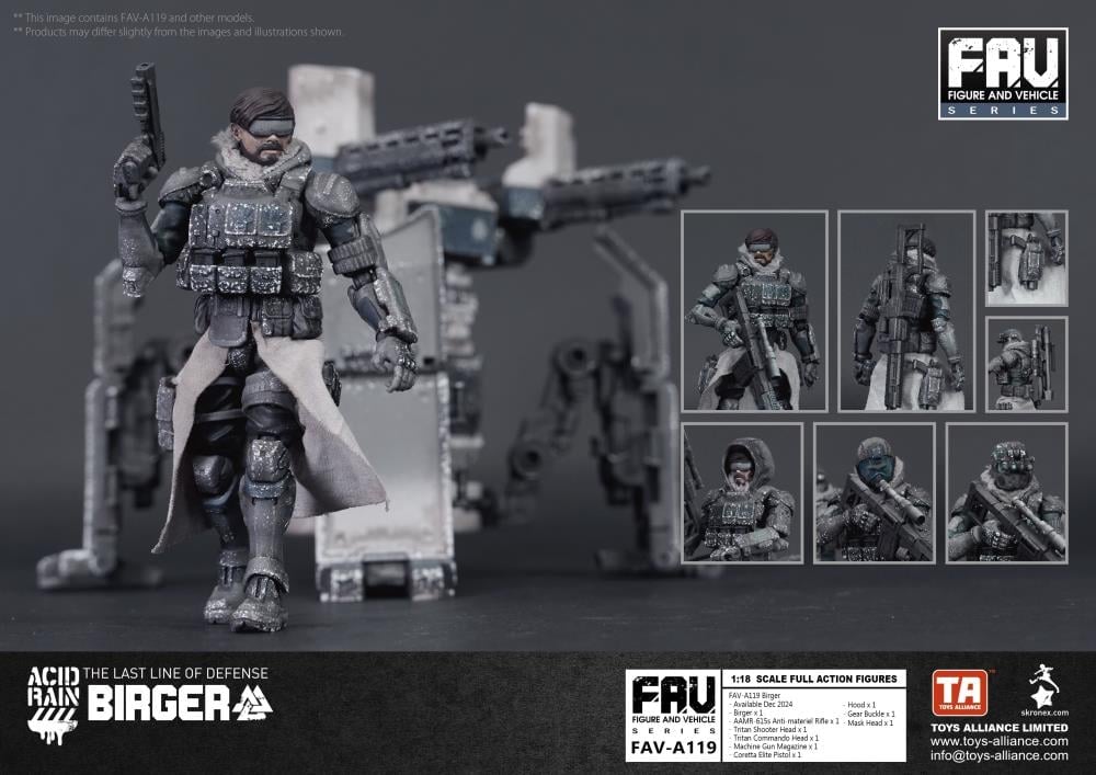 Acid Rain FAV-A119 Birger Action Figure Gallery Image 11