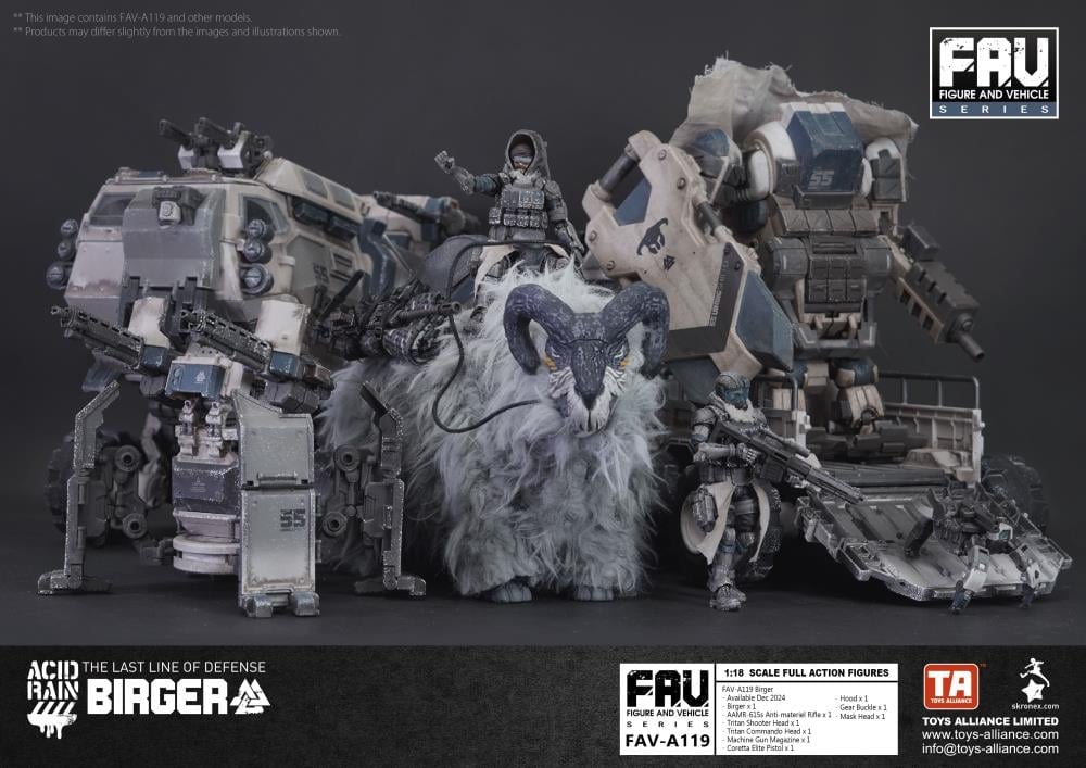 Acid Rain FAV-A119 Birger Action Figure Gallery Image 14
