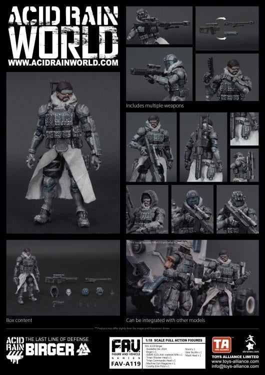 Acid Rain FAV-A119 Birger Action Figure