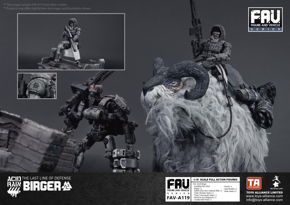 Acid Rain FAV-A119 Birger Action Figure Gallery Image 12