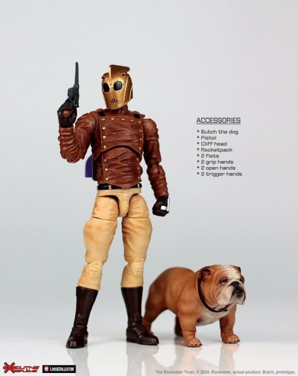 The Rocketeer & Butch 1/12 Scale Figure Set Gallery Image 11