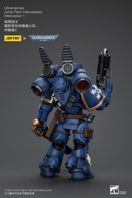 Warhammer 40K Ultramarines Jump Pack Intercessors Intercessor 1 1/18 Scale Action Figure Gallery Image 9