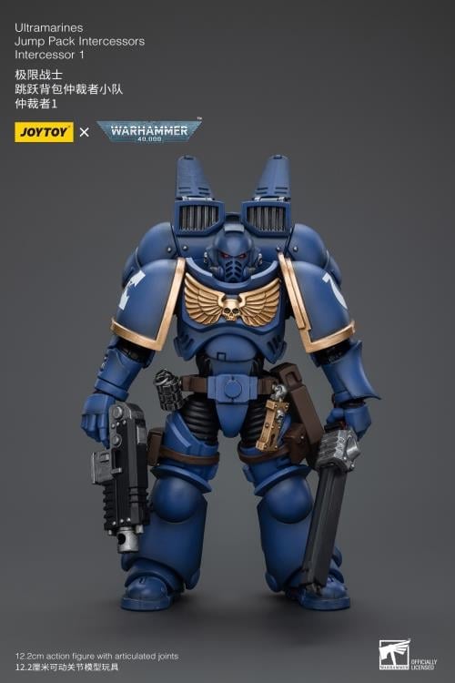 Warhammer 40K Ultramarines Jump Pack Intercessors Intercessor 1 1/18 Scale Action Figure Gallery Image 7