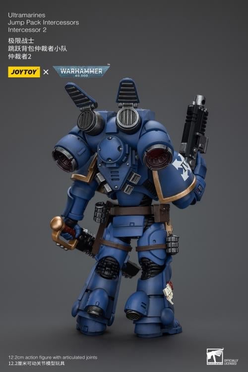 Warhammer 40K Ultramarines Jump Pack Intercessors Intercessor 2 1/18 Scale Action Figure Gallery Image 9