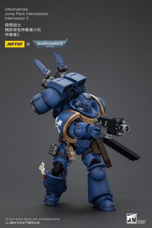 Warhammer 40K Ultramarines Jump Pack Intercessors Intercessor 2 1/18 Scale Action Figure Gallery Image 10