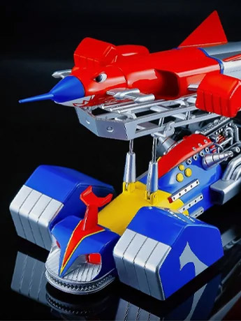 Space Ironmen Kyodain Tokusatsu Gokin Groun Car and Sky Missile Action Figure Gallery Image 2