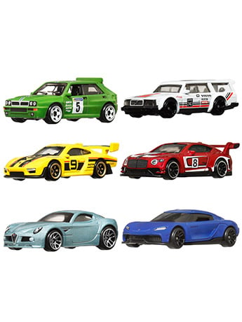 Hot Wheels Premium Bentley Continent, Car Culture Circuit Legends-Fahrzeuge für Kinder ab 3 Jahren und Erwachsene Fans und Sammler, Premium-Kollektion von Car Culture im Maßstab 1:64, HRV93
