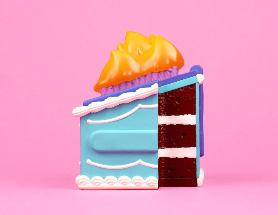 Lil Dumpster Fire Birthday Cake Dumpster Fire Vinyl Figure Gallery Image 4