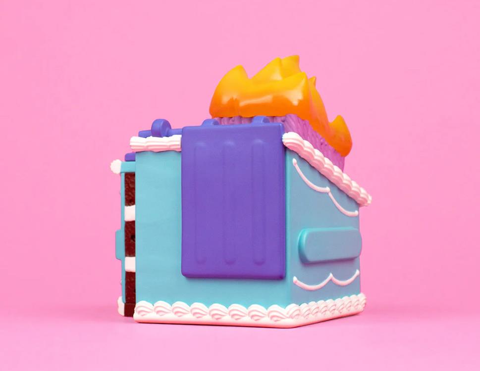 Lil Dumpster Fire Birthday Cake Dumpster Fire Vinyl Figure Gallery Image 7