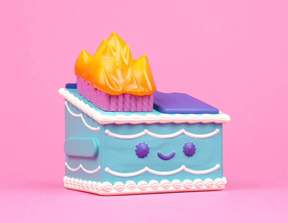 Lil Dumpster Fire Birthday Cake Dumpster Fire Vinyl Figure Gallery Image 9
