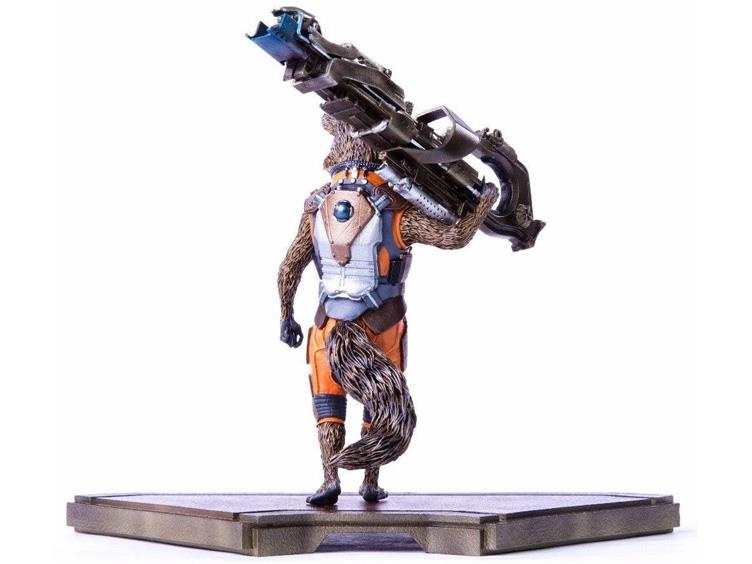 Guardians of the Galaxy Rocket Raccoon 1/10 Art Scale Statue Gallery Image 2
