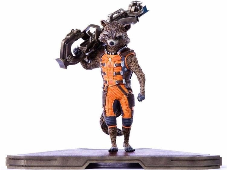 Guardians of the Galaxy Rocket Raccoon 1/10 Art Scale Statue Gallery Image 1