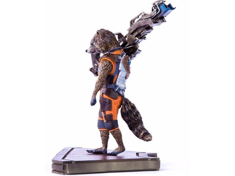 Guardians of the Galaxy Rocket Raccoon 1/10 Art Scale Statue Gallery Image 4