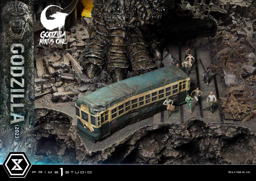Godzilla Minus One Ultimate Diorama Masterline Godzilla Statue Gallery Image 25