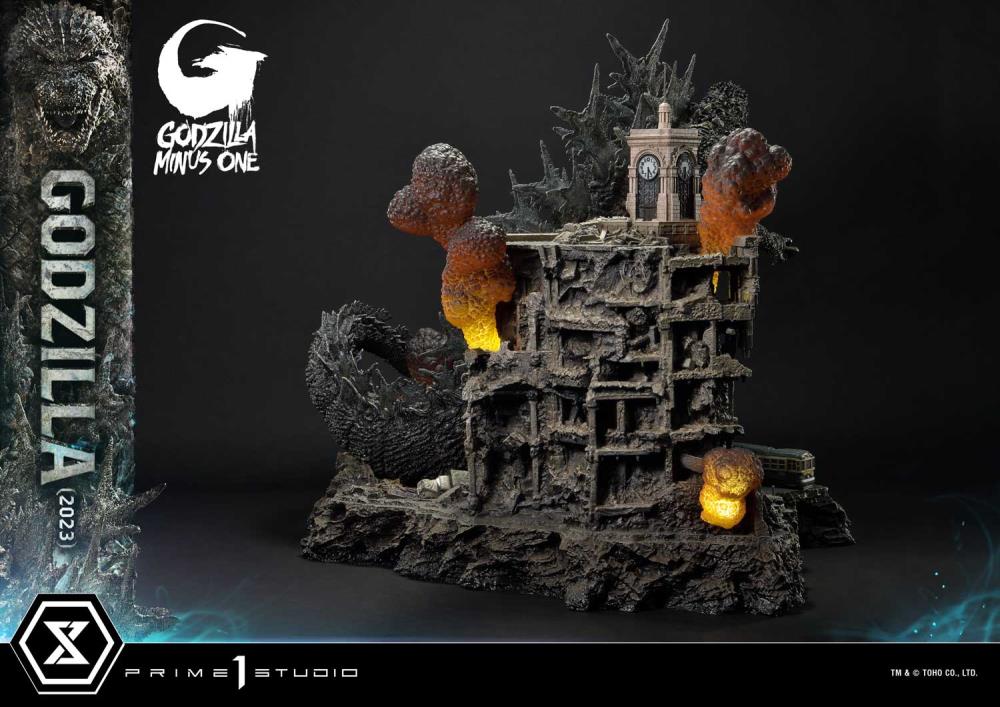 Godzilla Minus One Ultimate Diorama Masterline Godzilla Statue Gallery Image 5
