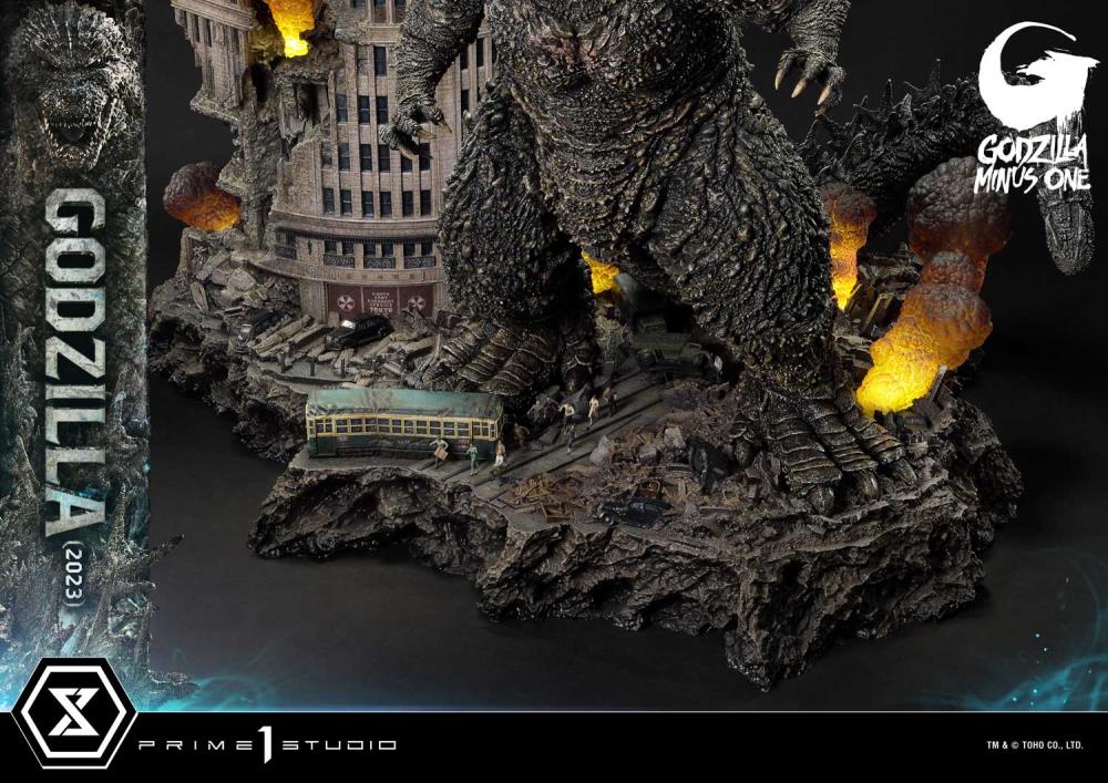 Godzilla Minus One Ultimate Diorama Masterline Godzilla Statue Gallery Image 24
