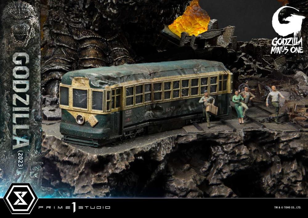 Godzilla Minus One Ultimate Diorama Masterline Godzilla Statue Gallery Image 29