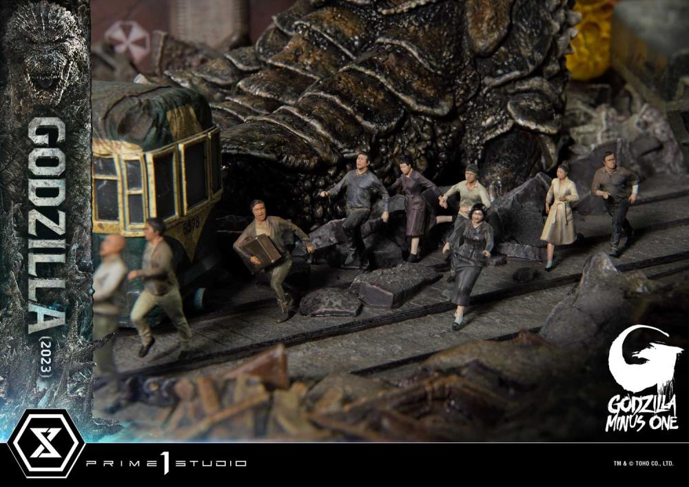 Godzilla Minus One Ultimate Diorama Masterline Godzilla Statue Gallery Image 32