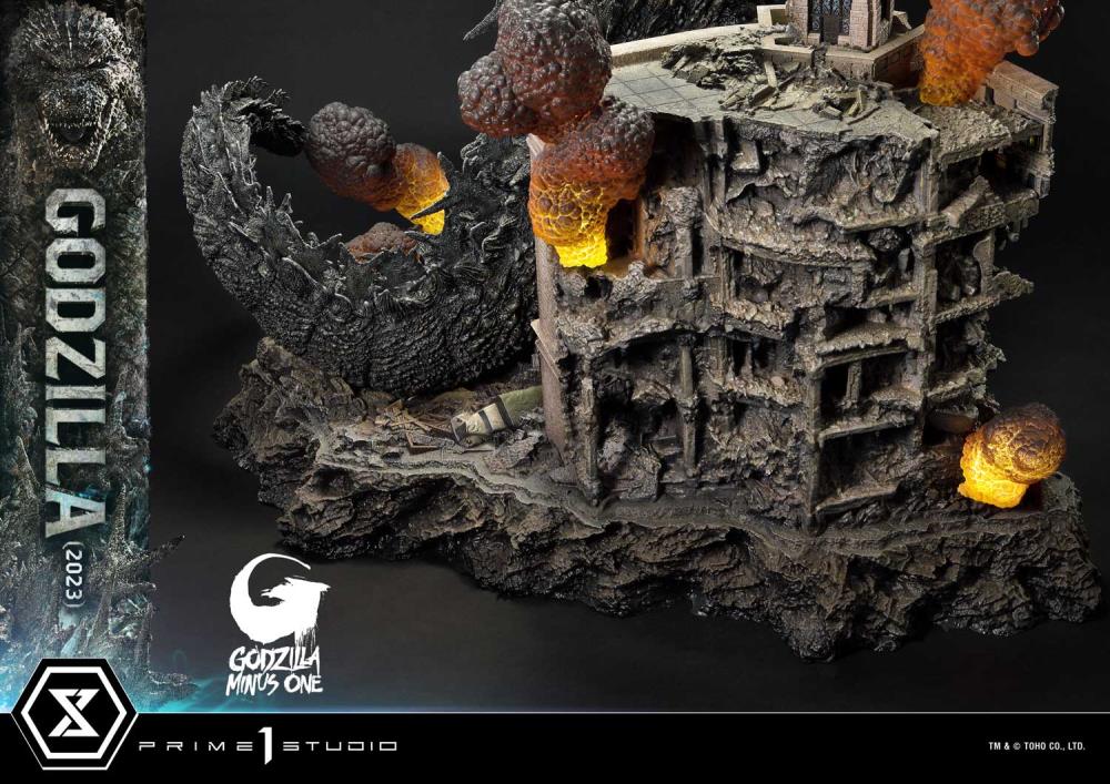 Godzilla Minus One Ultimate Diorama Masterline Godzilla Statue Gallery Image 28