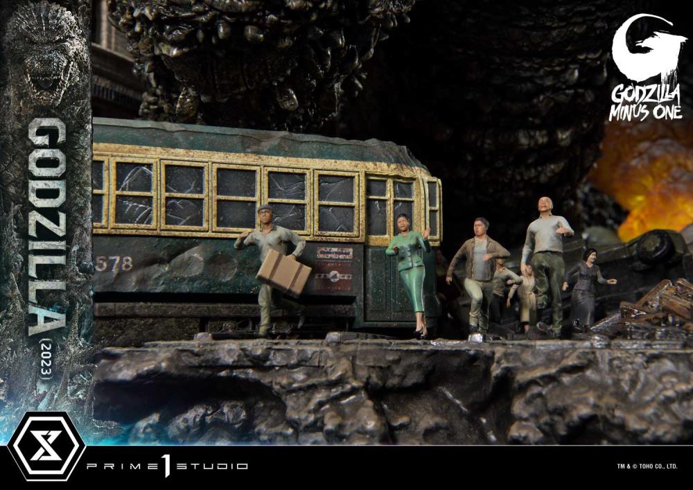 Godzilla Minus One Ultimate Diorama Masterline Godzilla Statue Gallery Image 31