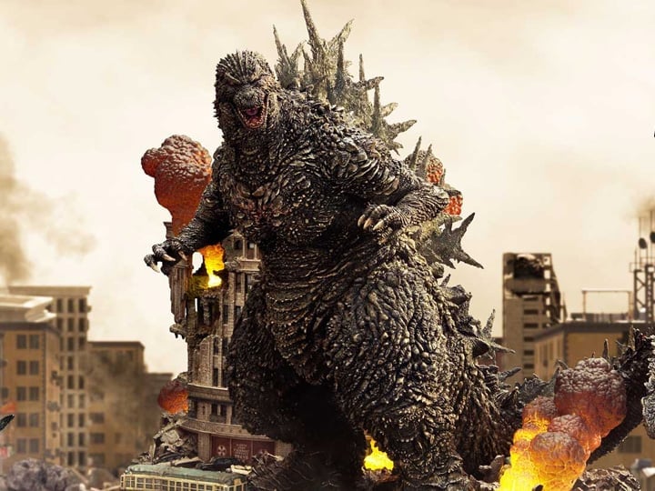 Godzilla Minus One Ultimate Diorama Masterline Godzilla Statue Gallery Image 1