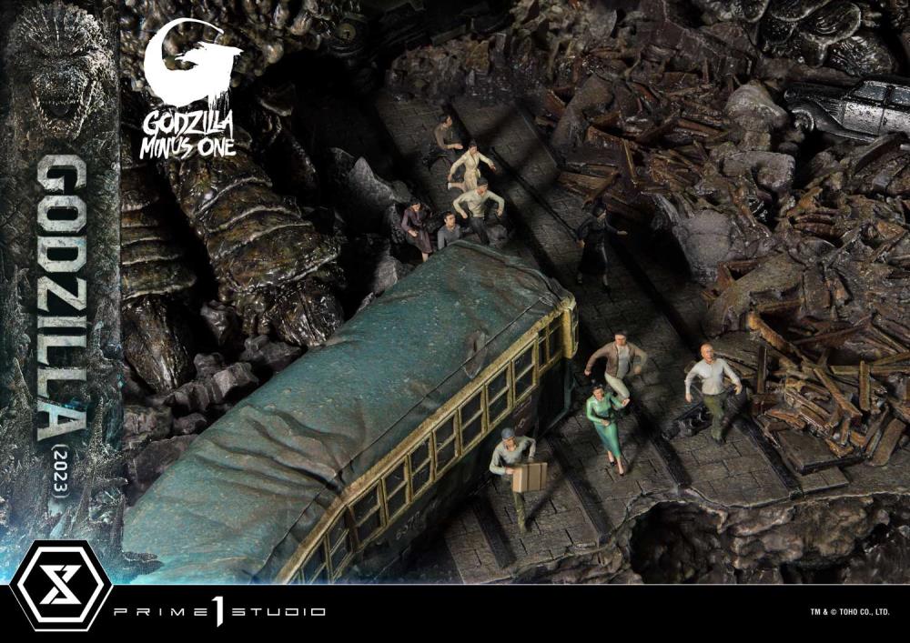 Godzilla Minus One Ultimate Diorama Masterline Godzilla Statue Gallery Image 34