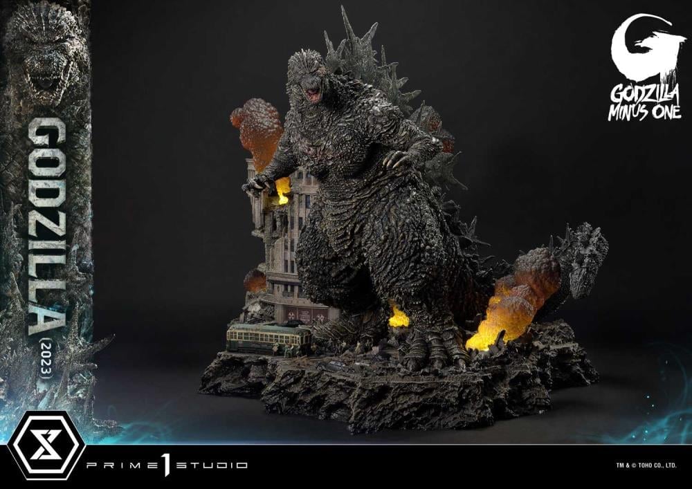 Godzilla Minus One Ultimate Diorama Masterline Godzilla Statue Gallery Image 3